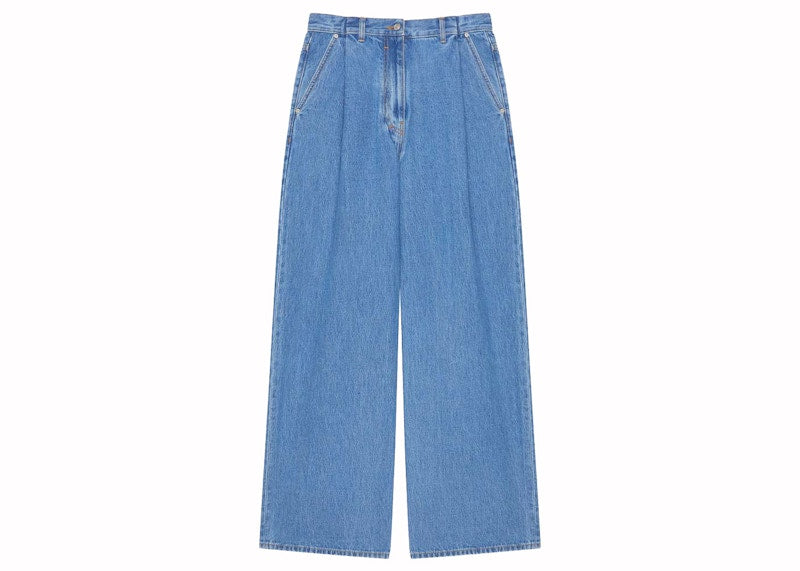Givenchy Oversized Denim Jeans Deep Blue
