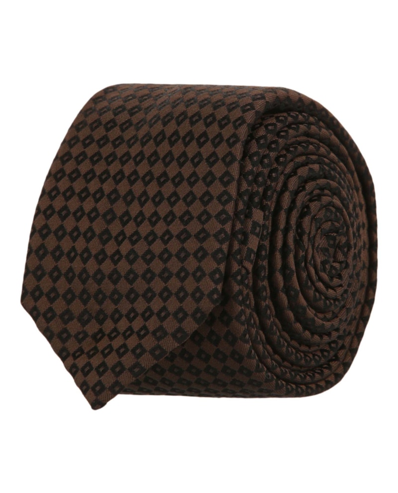 Givenchy Printed Silk Tie Yellow