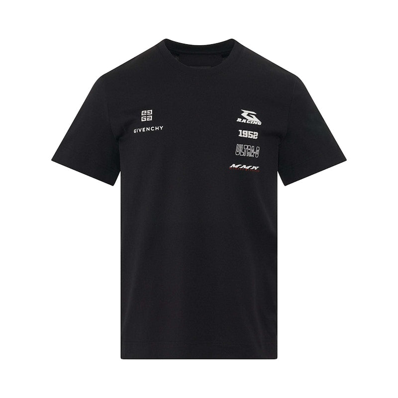 Givenchy Racing Logo T-Shirt Black/White