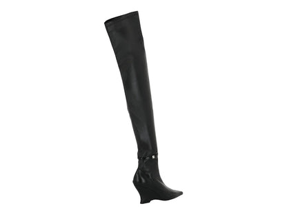 Givenchy Raven Over-The-Knee Boots Black (Women's)