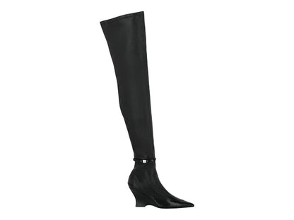 Givenchy Raven Over-The-Knee Boots Black (Women's)