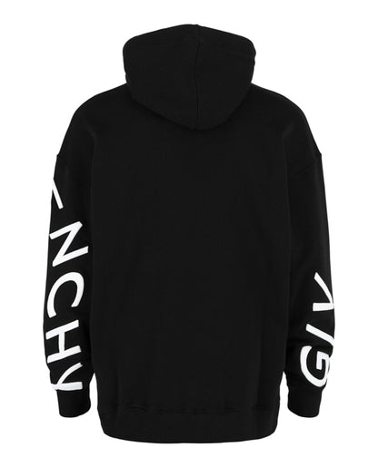 Givenchy Refracted Embroidered Sweatshirt Black/White