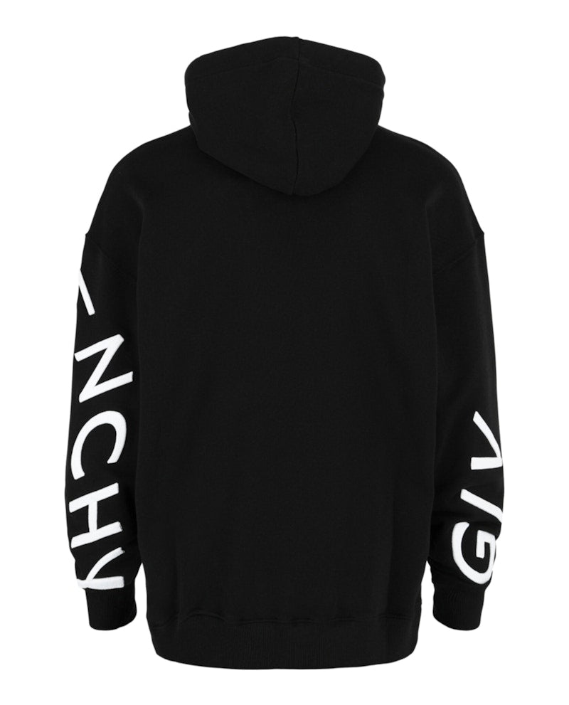 Givenchy Refracted Embroidered Sweatshirt Black/White