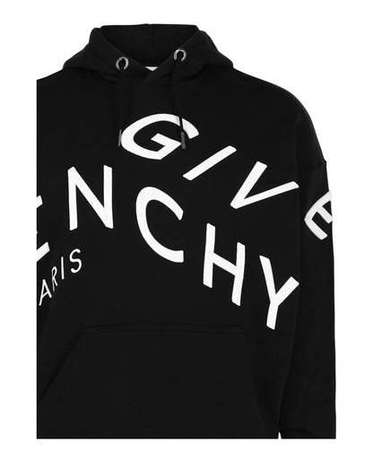 Givenchy Refracted Embroidered Sweatshirt Black/White