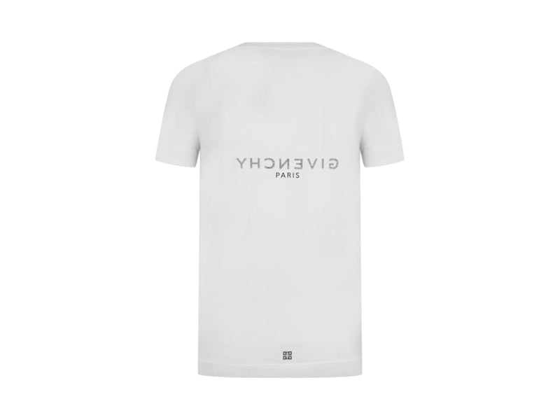 Givenchy Reverse Logo Tee White/Black