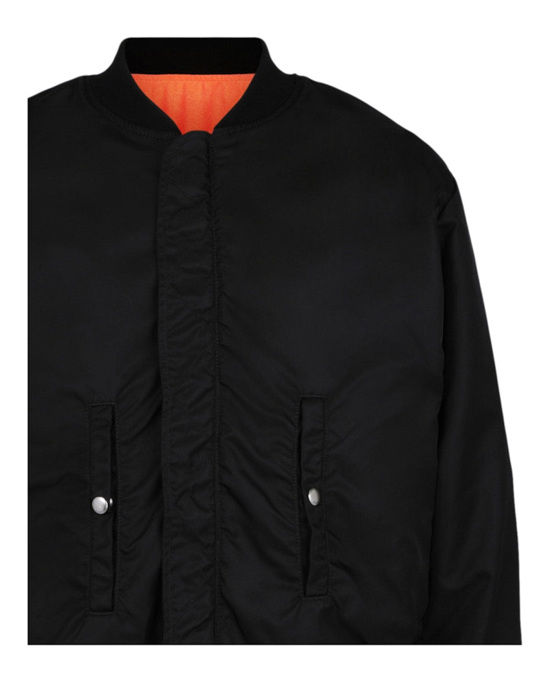 Givenchy Reversible Bomber Jacket Black Orange