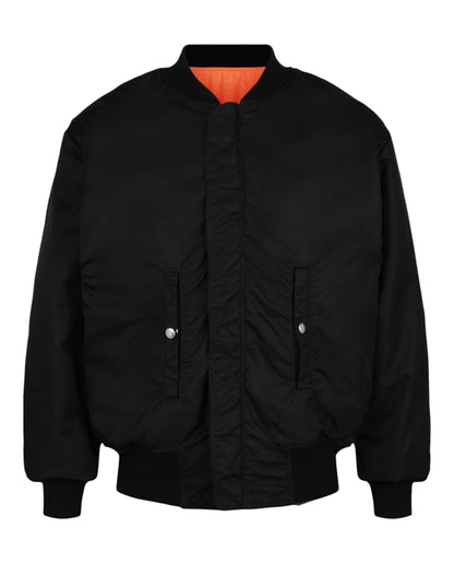 Givenchy Reversible Bomber Jacket Black Orange