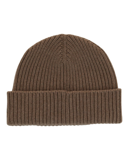 Givenchy Ribbed Wool-Blend Beanie Dark Beige
