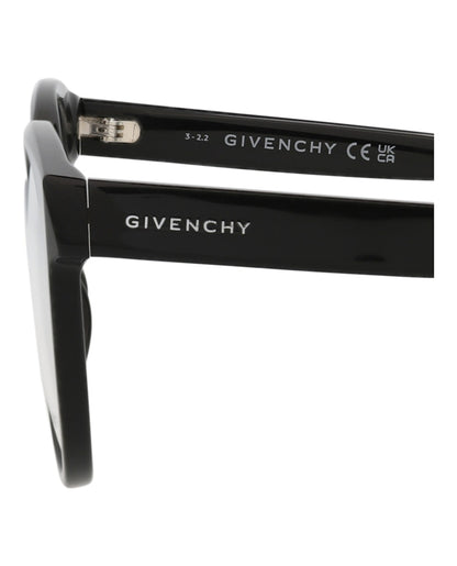 Givenchy Round-Frame Acetate Optical Frames Black Black Transparent (GV50028I-51-001)