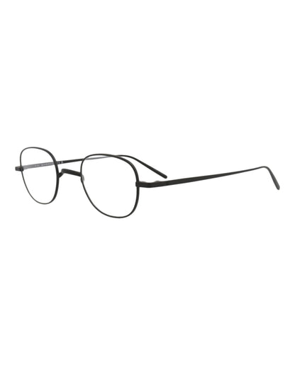 Givenchy Round-Frame Titanium Optical Frames Black Black Transparent (GV50017U-45-002)