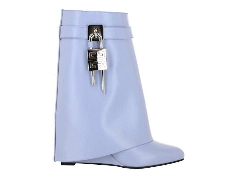Givenchy Shark Lock Ankle Boots Lavender (Women's)