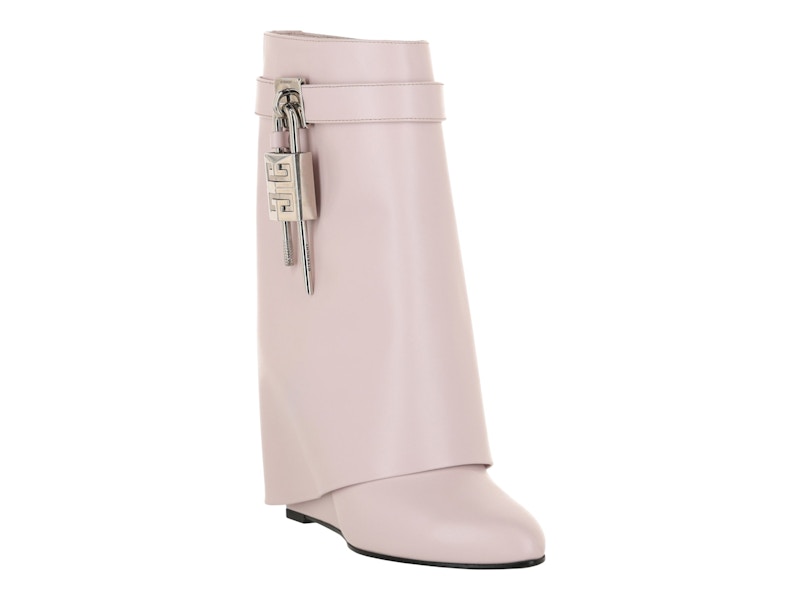 Givenchy Shark Lock Ankle Boots Light Pink (Women's)