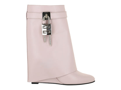 Givenchy Shark Lock Ankle Boots Light Pink (Women's)
