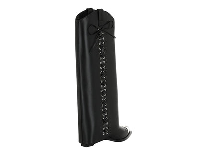 Givenchy Shark Lock Cowboy Boots Black (Women's)