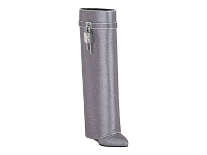 Givenchy Shark Lock Pant Boots Wide Lavender (Women's)