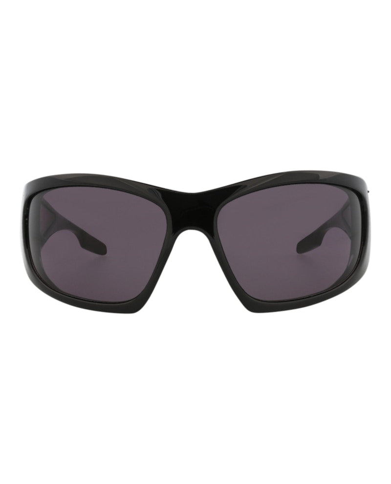 Givenchy Shield-Frame Acetate Sunglasses Black Black Smoke (GV40051I-67-01A)