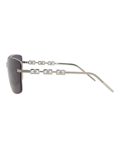 Givenchy Shield-Frame Acetate Sunglasses Palladium Palladium Smoke (GV40052U-00-16A)