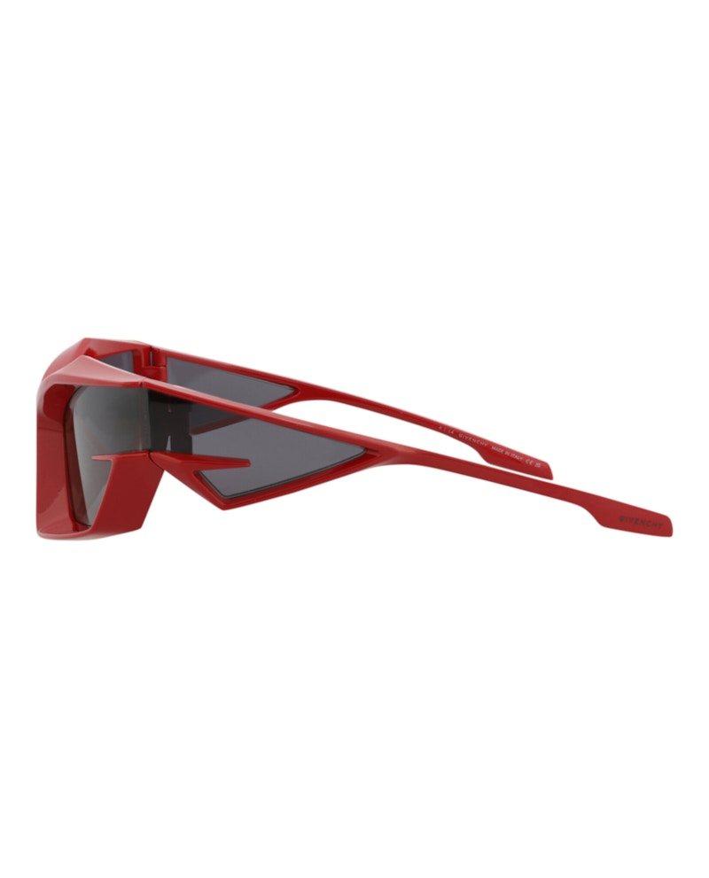 Givenchy Shield-Frame Injection Sunglasses Red Red Smoke (GV40049U-69-66A)
