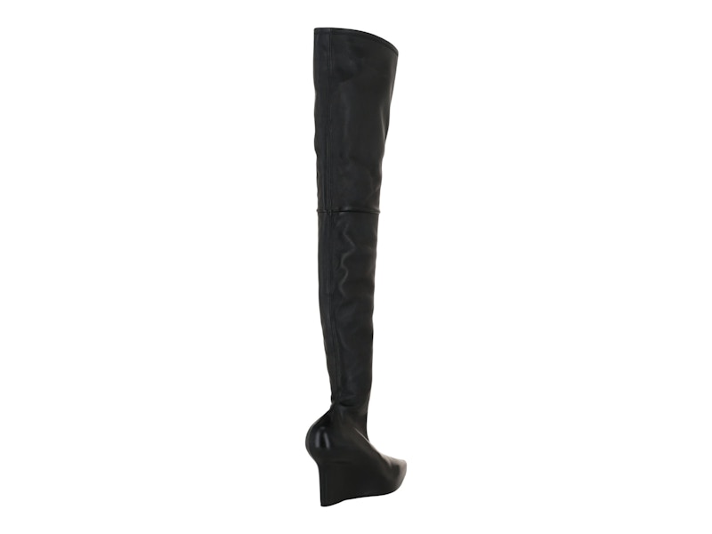 Givenchy Show Stretch-Leather Over-The-Knee Boots Black (Women's)