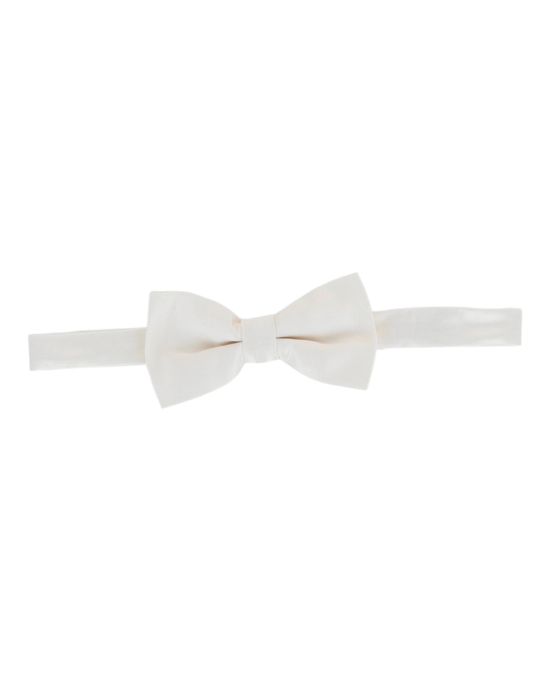 Givenchy Silk Bow Tie White