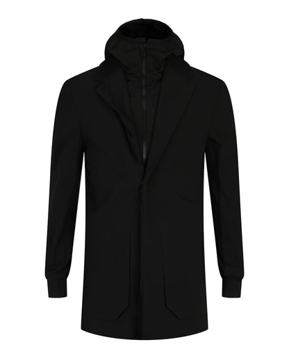 Givenchy Single-Breasted Layered Blazer Black