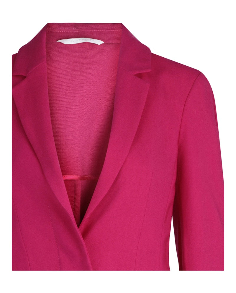 Givenchy Single-Breasted Wool-Blend Blazer Fuchsia