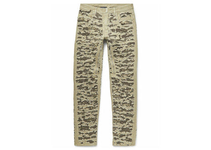 Givenchy Slim-Fit Distressed Jeans Green