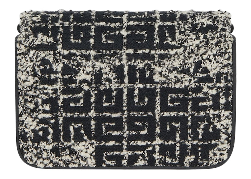 Givenchy Small 4G Bag In Tweed Black