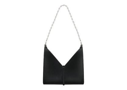 Givenchy Small Cut Out Bag In Box Leather With Chain Black