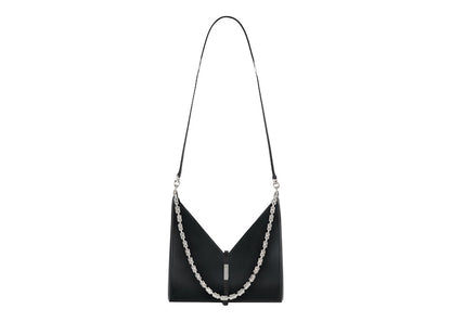 Givenchy Small Cut Out Bag In Box Leather With Chain Black