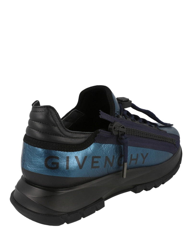 Givenchy Spectre Zip Runners Blue Silver