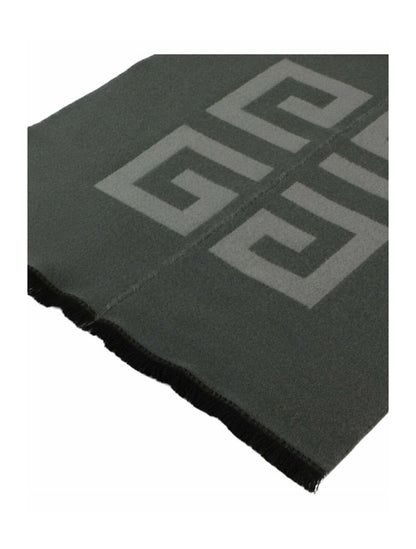 Givenchy Split Oblong Scarf Grey