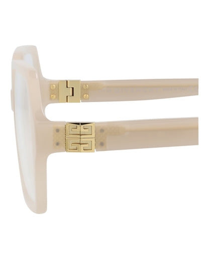 Givenchy Square-Frame Acetate Optical Frames Beige Beige Transparent (GV50050I-54-059)