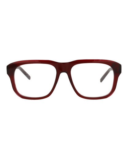 Givenchy Square-Frame Acetate Optical Frames Bordeaux Bordeaux Transparent (GV50053I-54-069)