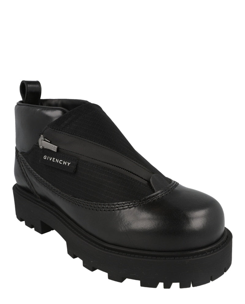 Givenchy Storm Zip-Up Ankle Boots Black