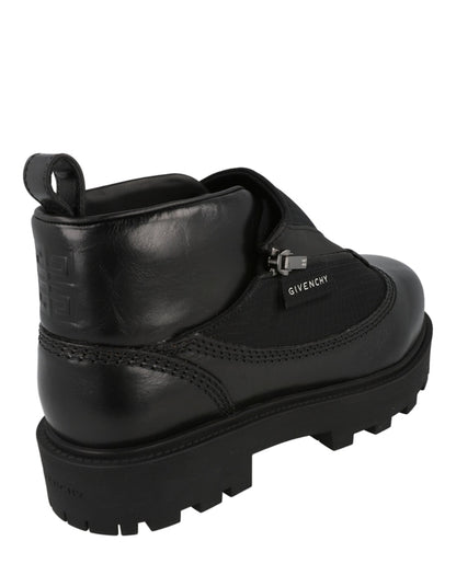 Givenchy Storm Zip-Up Ankle Boots Black