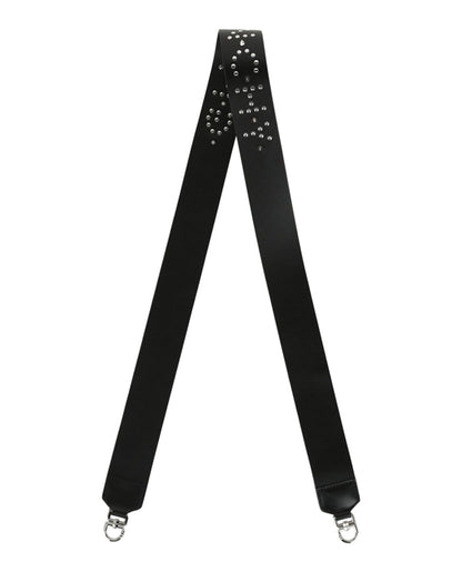 Givenchy Studded Handbag Strap In Leather Black