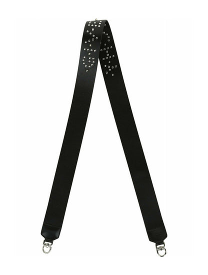 Givenchy Studded Handbag Strap In Leather Black