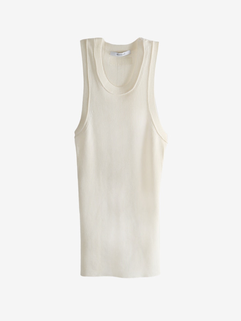 Givenchy Tank Top Ivory