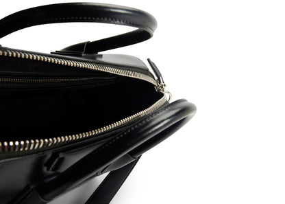 Givenchy Antigona Tote Shiny Lord Calfskin Medium Black