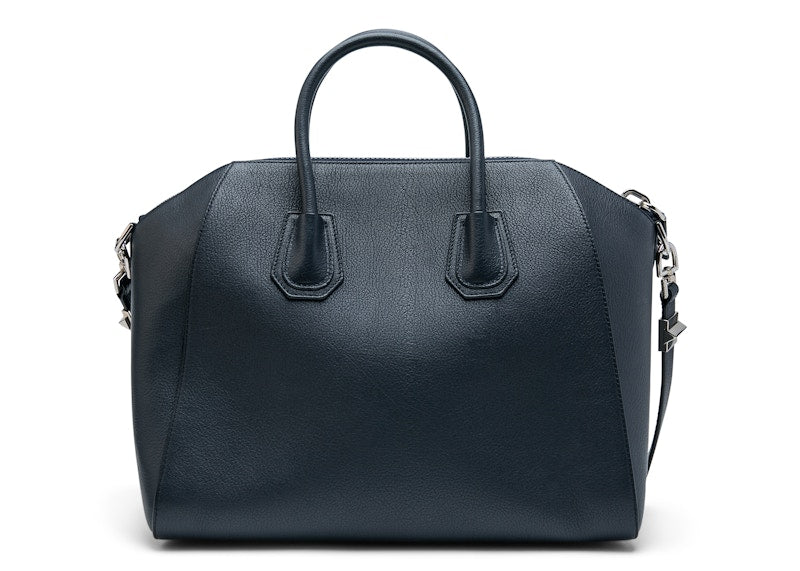 Givenchy Antigona Tote Sugar Goatskin Medium Navy