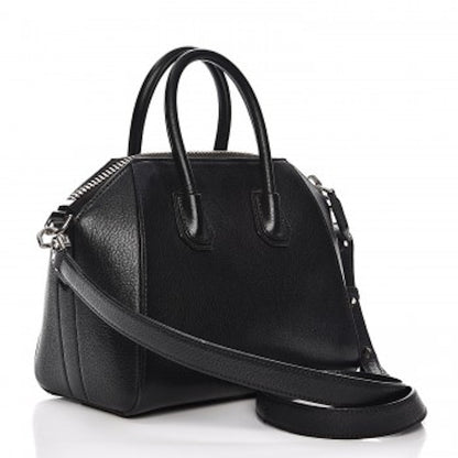 Givenchy Antigona Tote Sugar Goatskin Mini Black