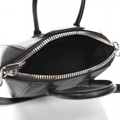 Givenchy Antigona Tote Sugar Goatskin Mini Black