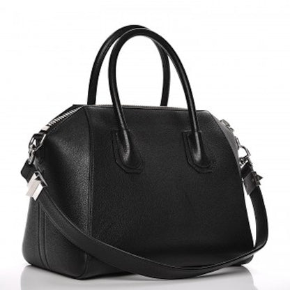 Givenchy Antigona Tote Sugar Goatskin Small Black