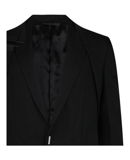 Givenchy U-Lock Harness Slim Fit Blazer Black