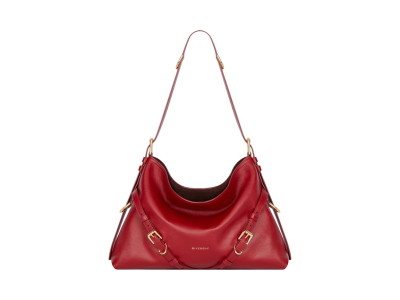 Givenchy Voyou Medium Bag Dark Red