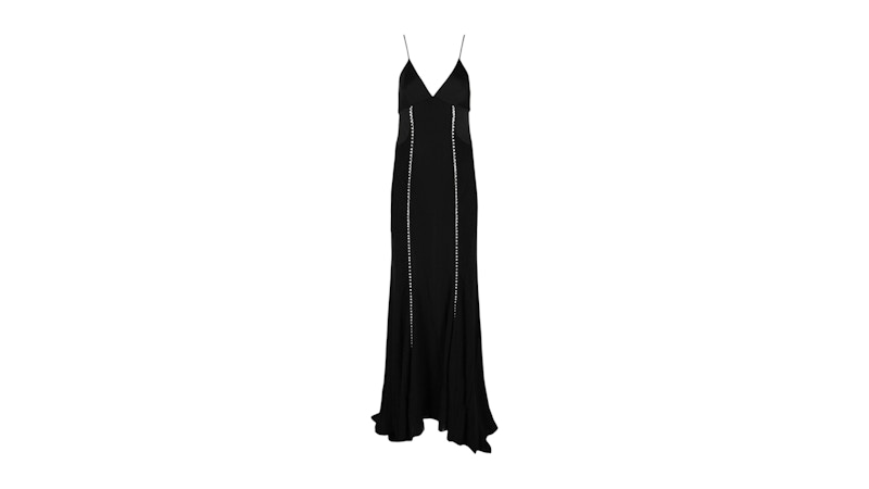 Givenchy Women's Embellished Silk Gown Black