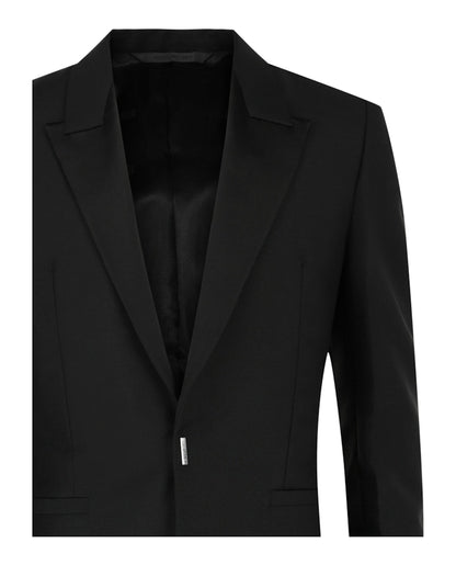 Givenchy Wool Blend Blazer Black