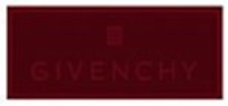 Givenchy Wool Blend Logo Scarf Burgundy