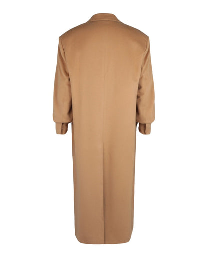 Givenchy Wool Blend Long Coat Beige Camel
